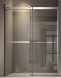 EVERSTEIN 48 x 79-Inch Bypass Double Sliding Shower Door