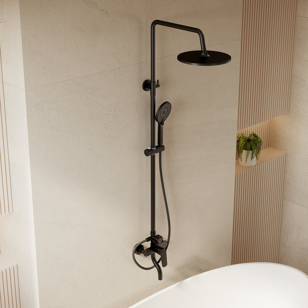 EVERSTEIN Exposed Shower System with Rain Shower