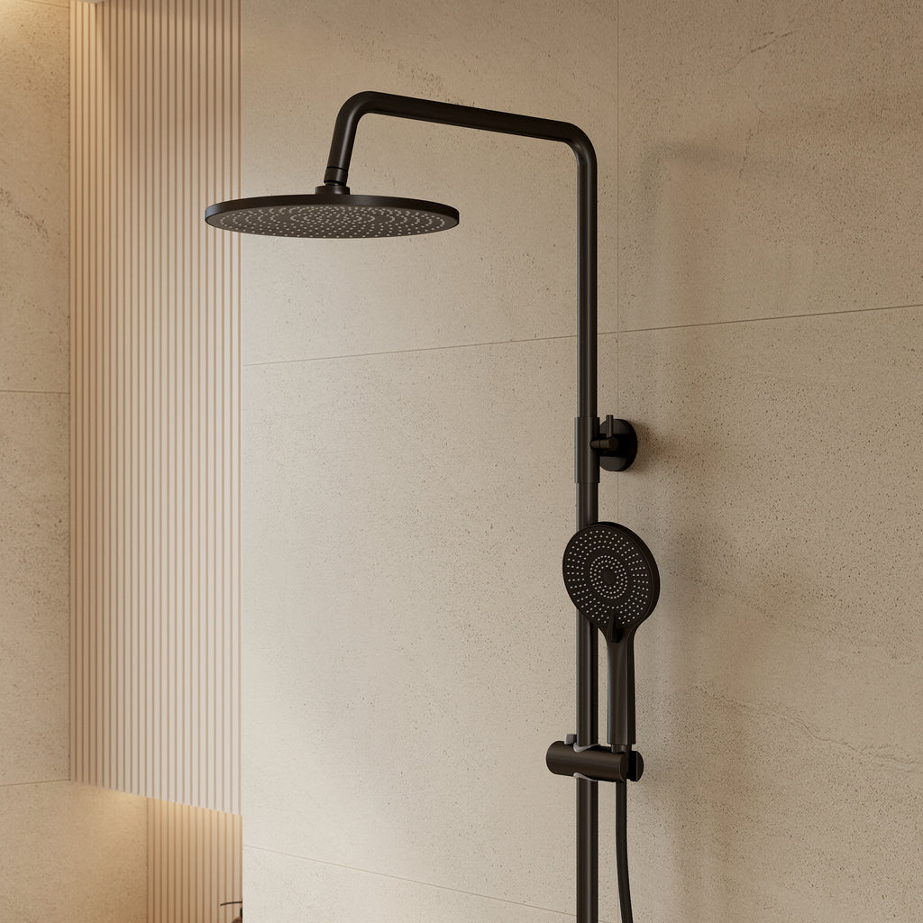 EVERSTEIN Exposed Shower System with Rain Shower