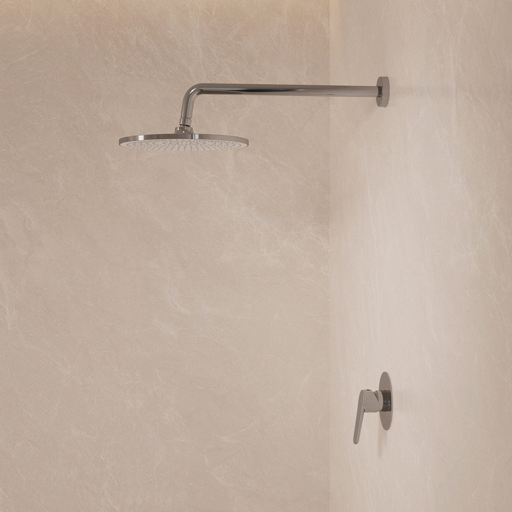 EVERSTEIN Concealed Shower System with Rain Shower