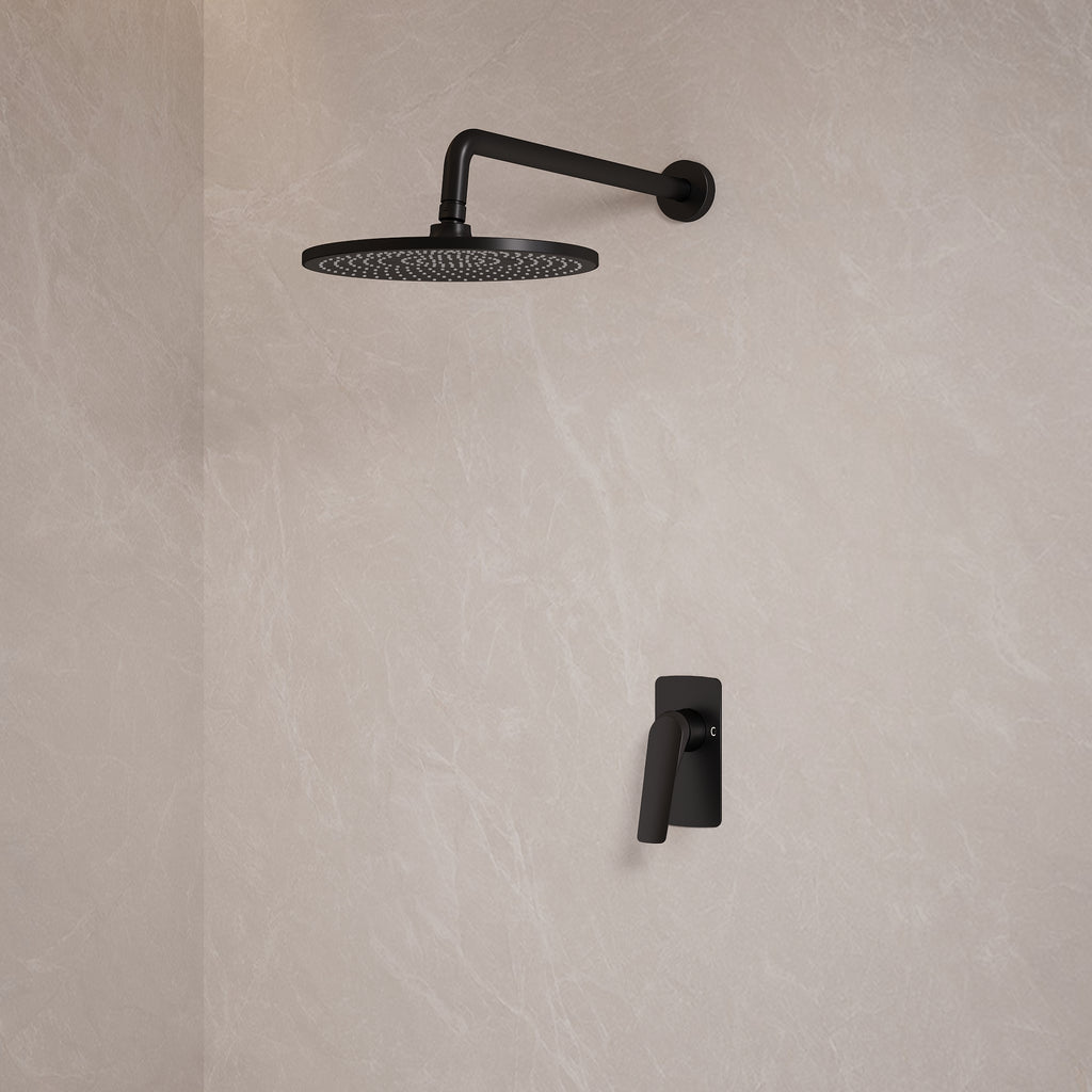EVERSTEIN Concealed Shower System with Rain Shower
