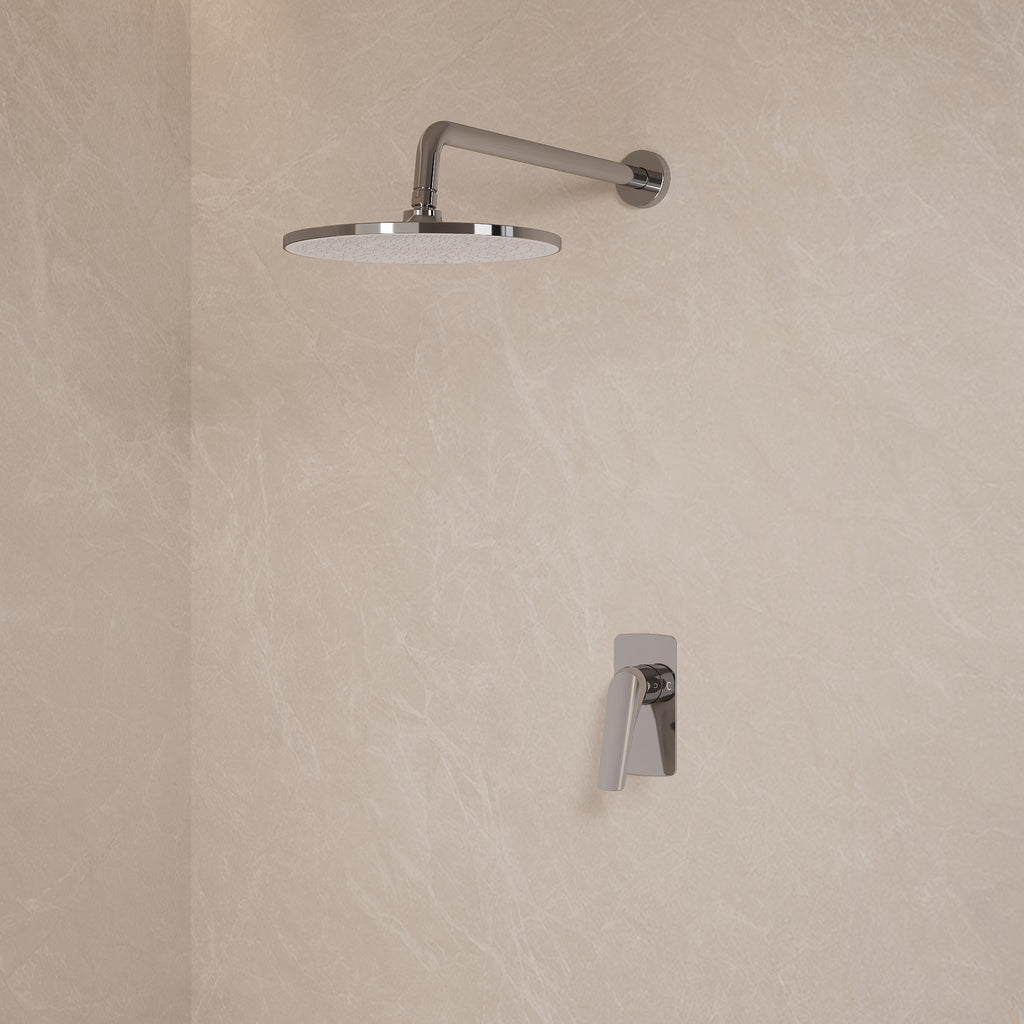 EVERSTEIN Concealed Shower System with Rain Shower