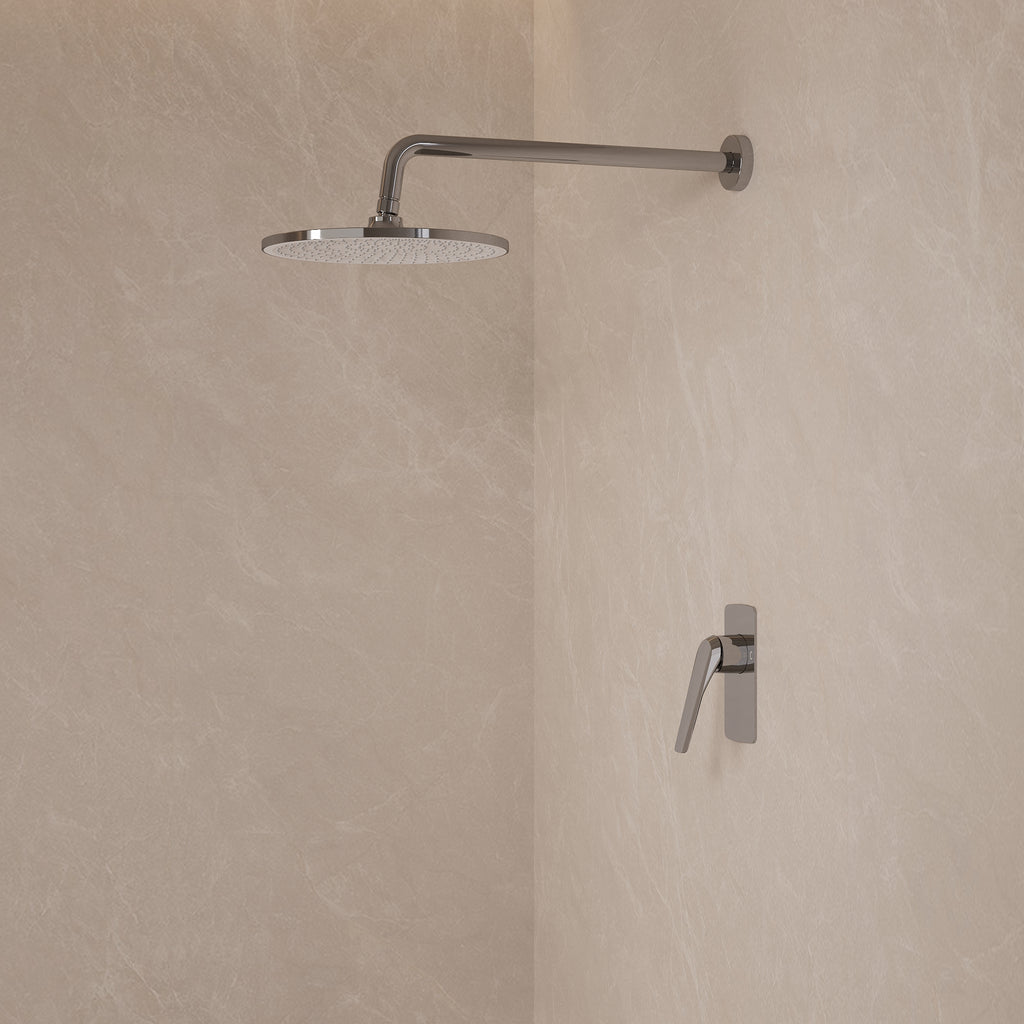 EVERSTEIN Concealed Shower System with Rain Shower