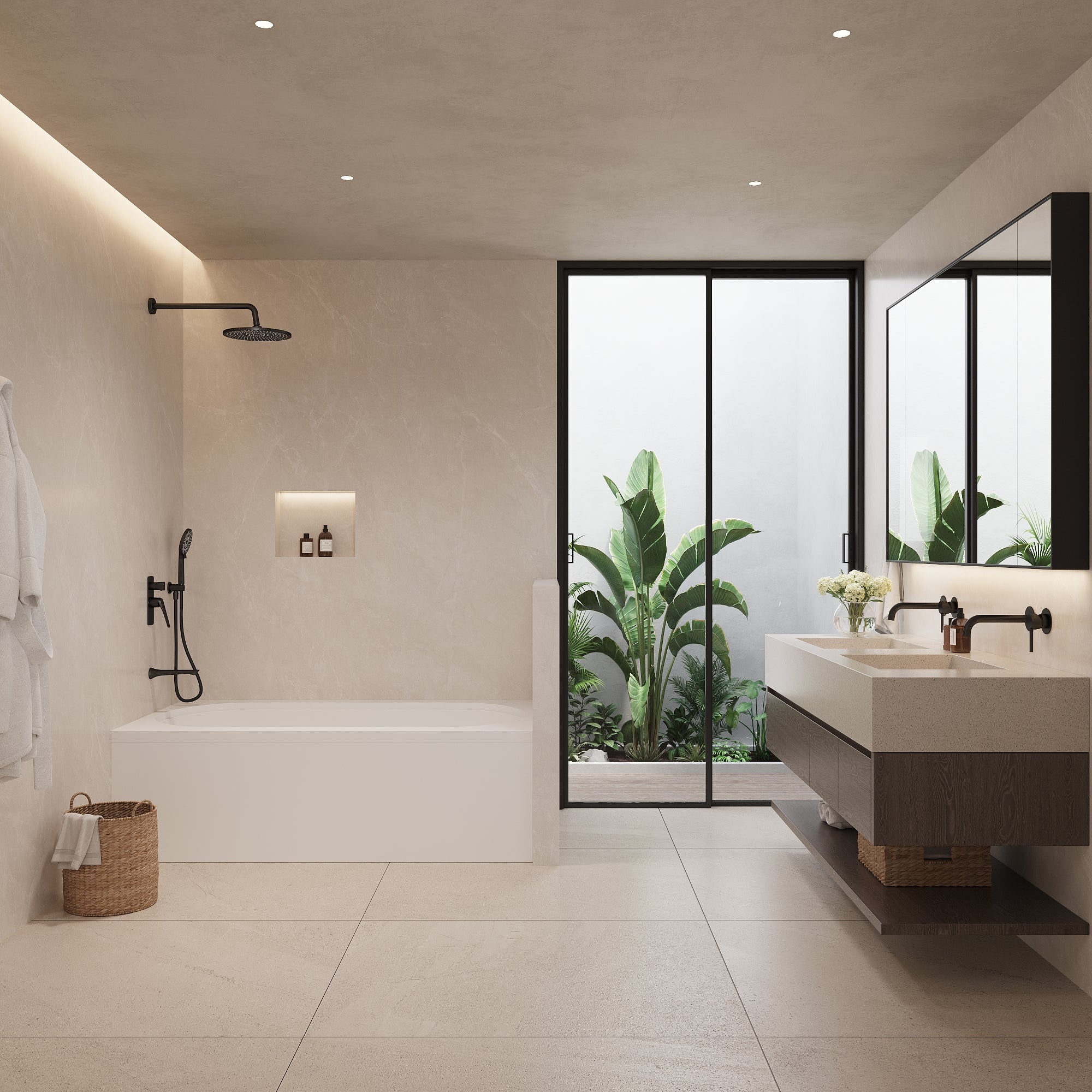 EVERSTEIN Concealed 3-Function Shower System