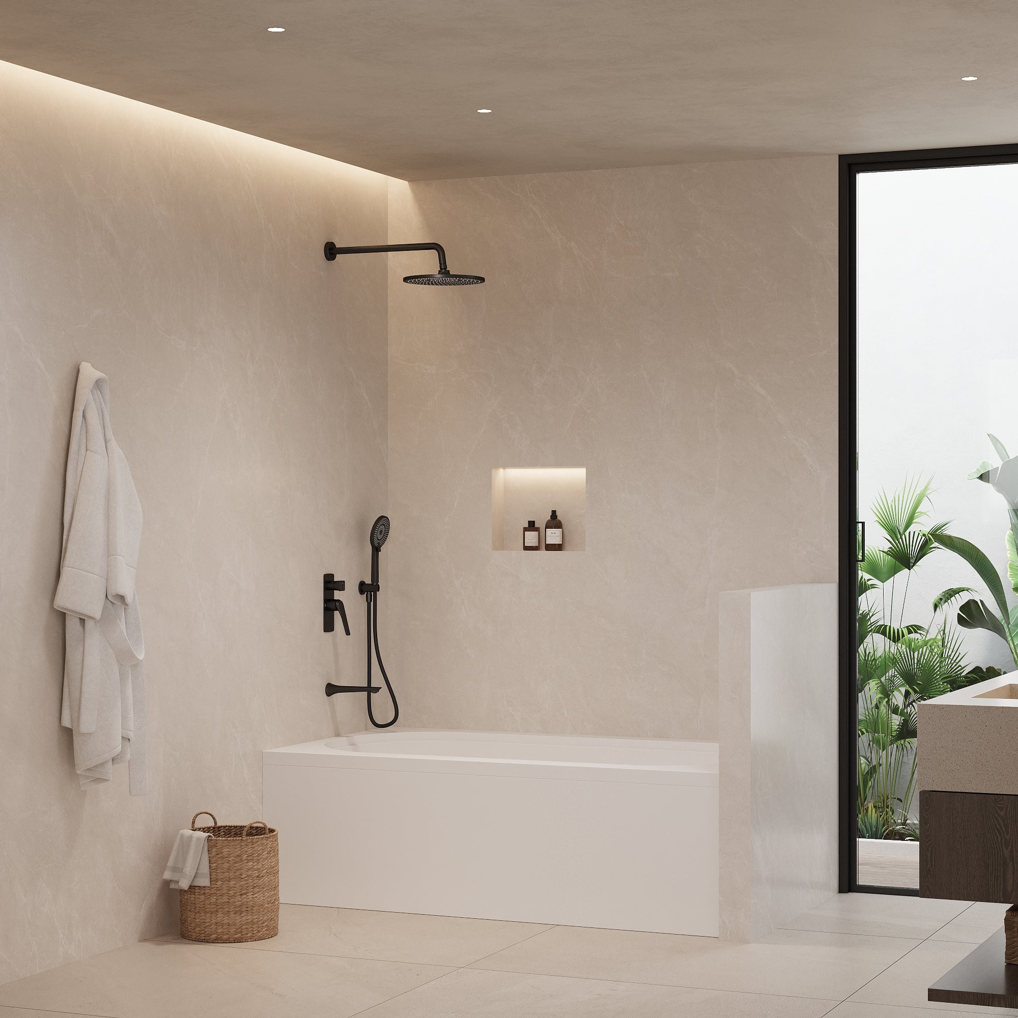 EVERSTEIN Concealed 3-Function Shower System