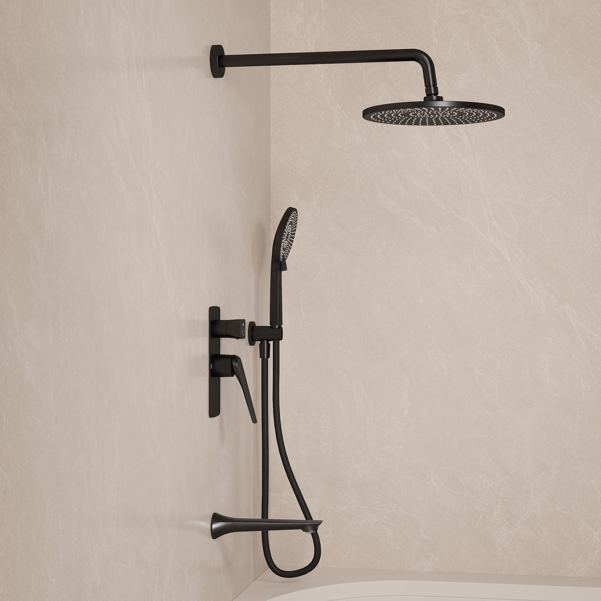EVERSTEIN Concealed 3-Function Shower System
