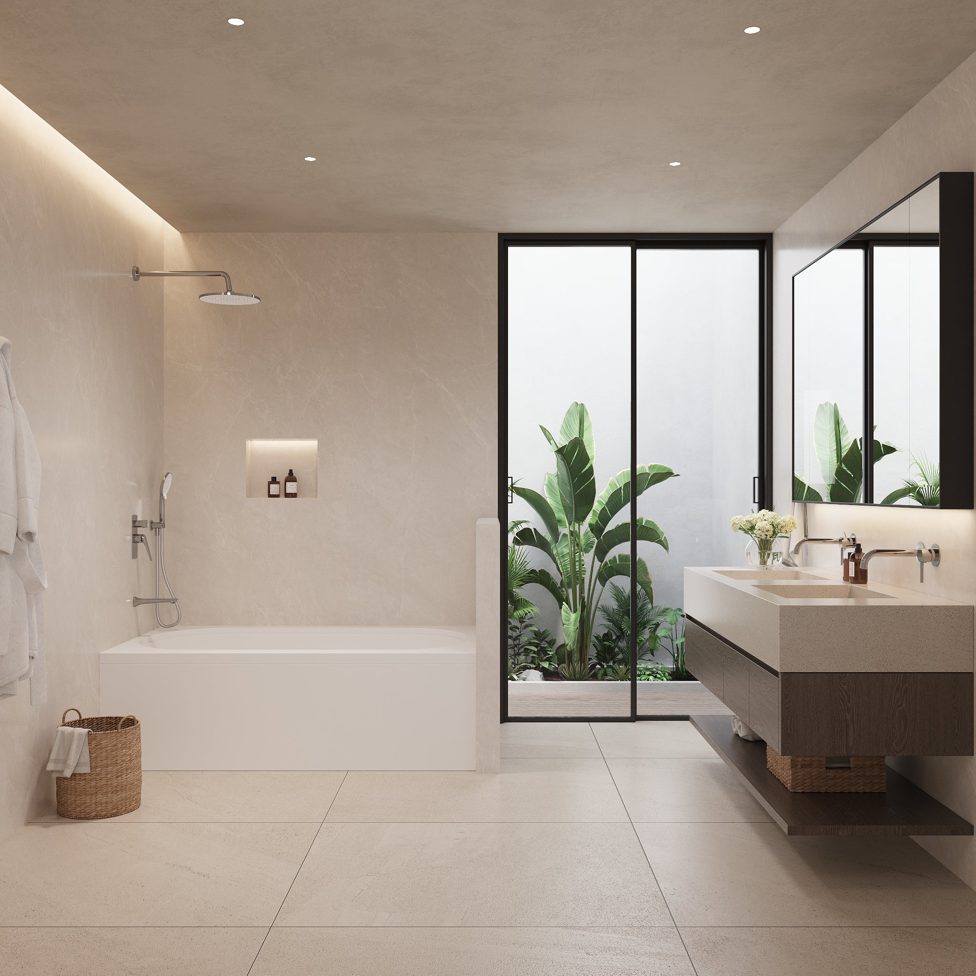 EVERSTEIN Concealed 3-Function Shower System