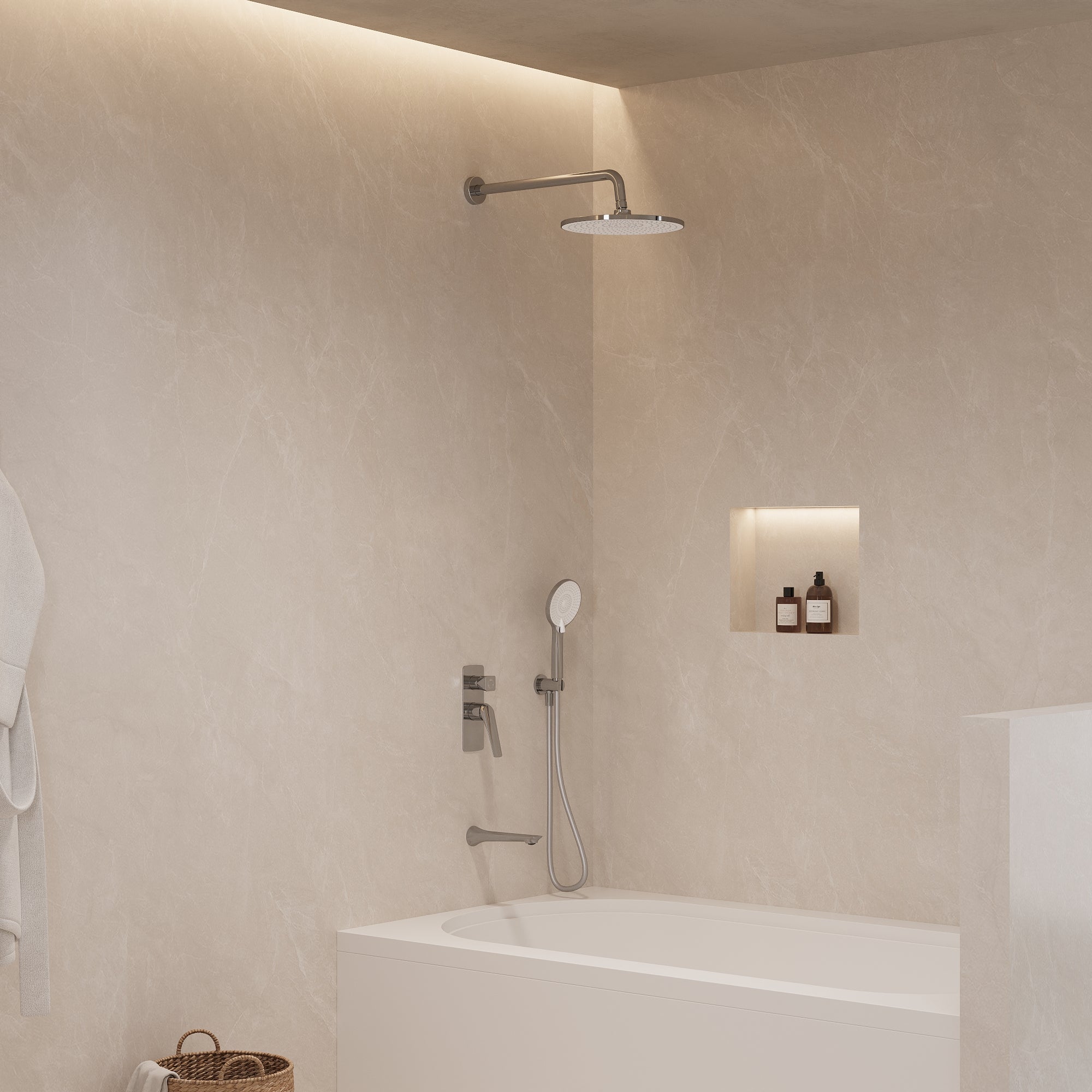 EVERSTEIN Concealed 3-Function Shower System