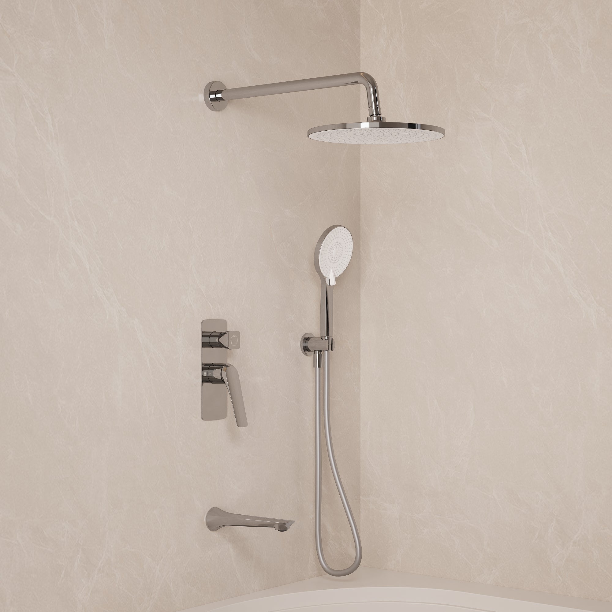 EVERSTEIN Concealed 3-Function Shower System