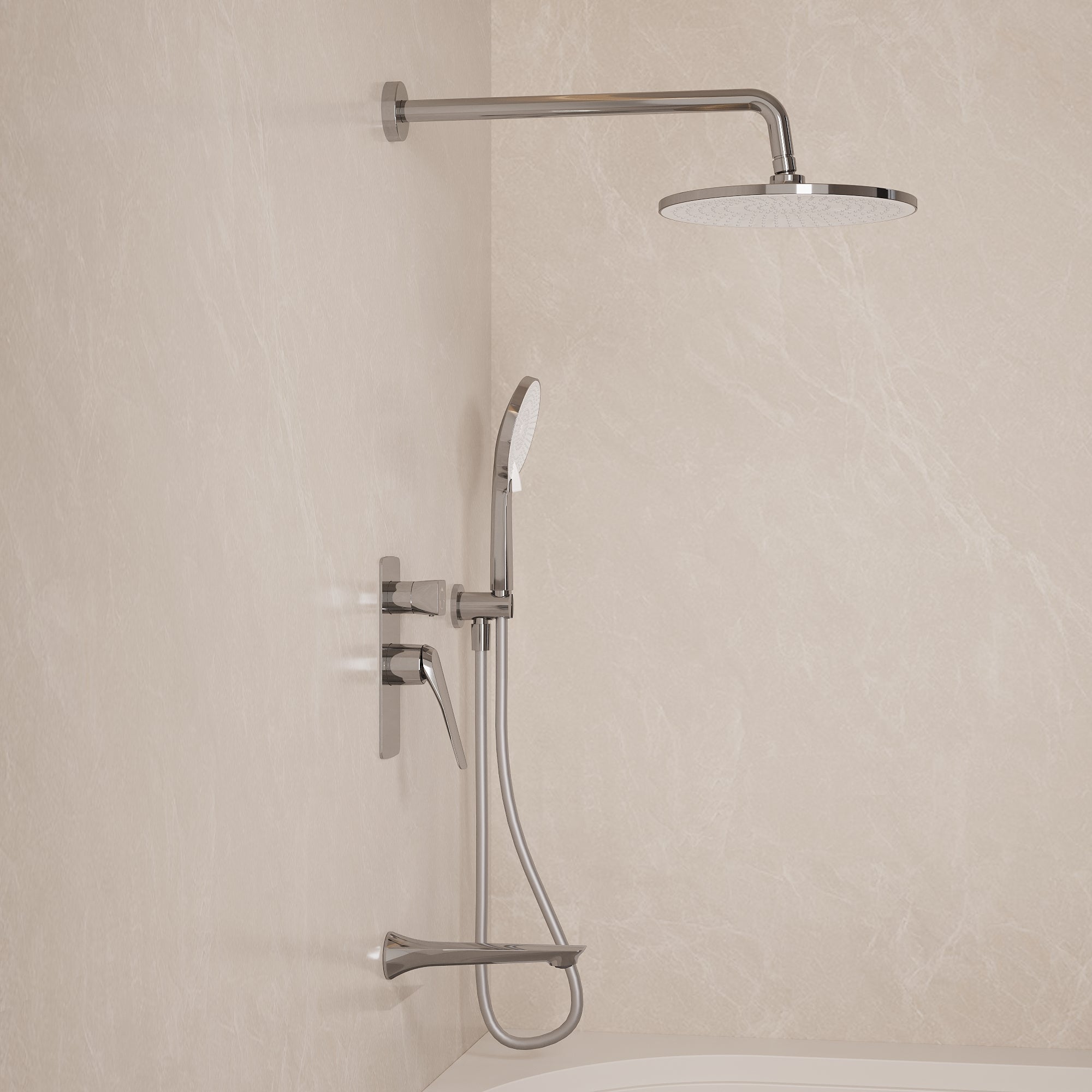 EVERSTEIN Concealed 3-Function Shower System