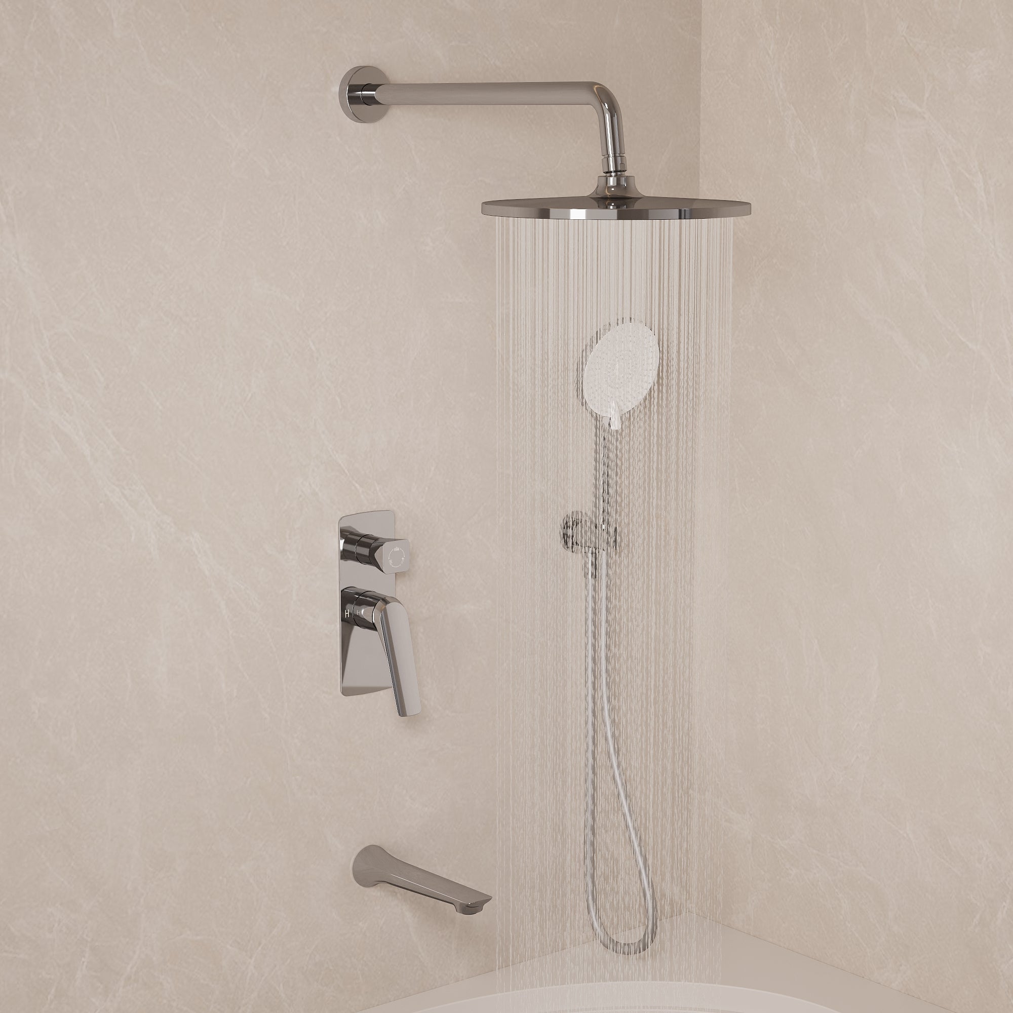 EVERSTEIN Concealed 3-Function Shower System