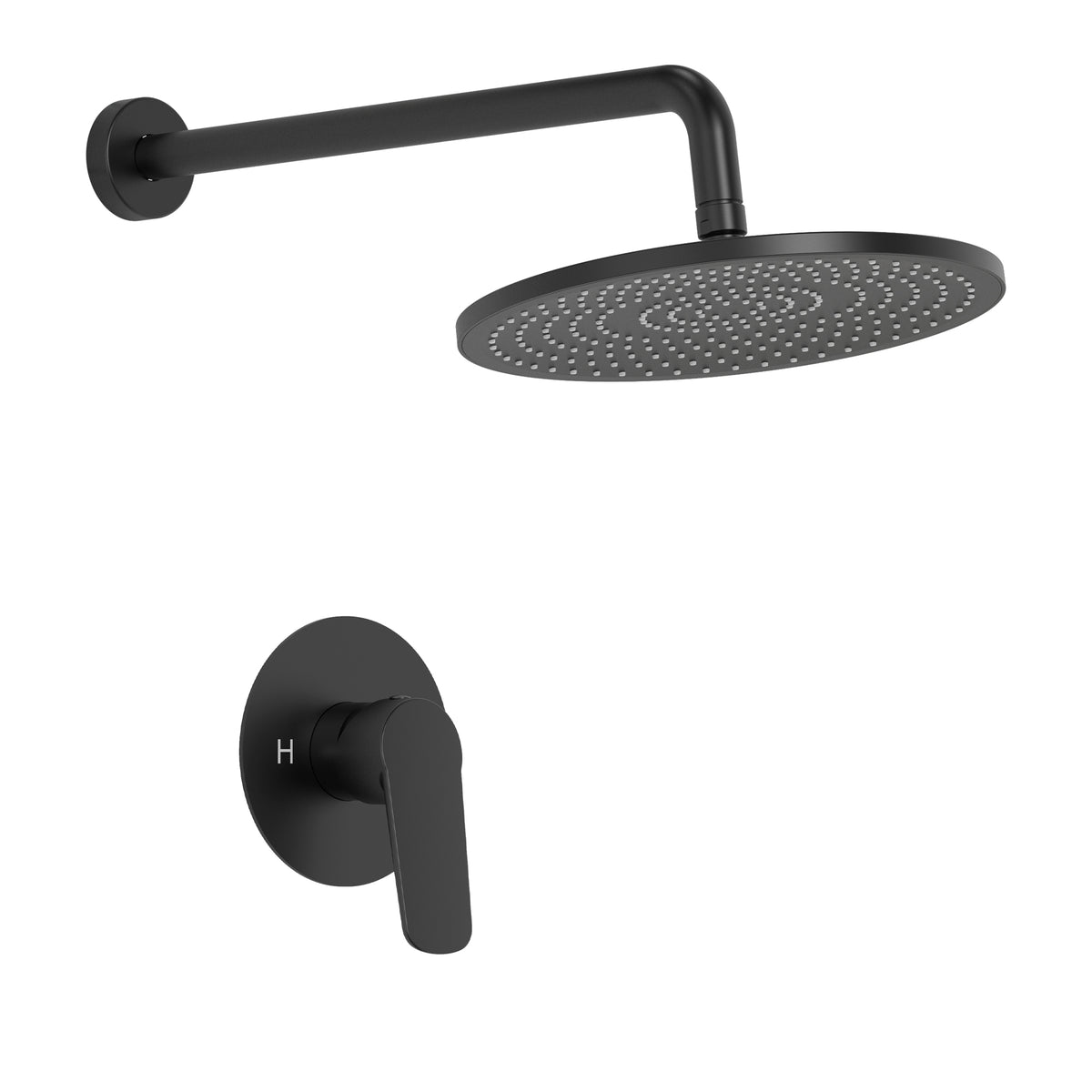 EVERSTEIN Concealed Shower System with Rain Shower