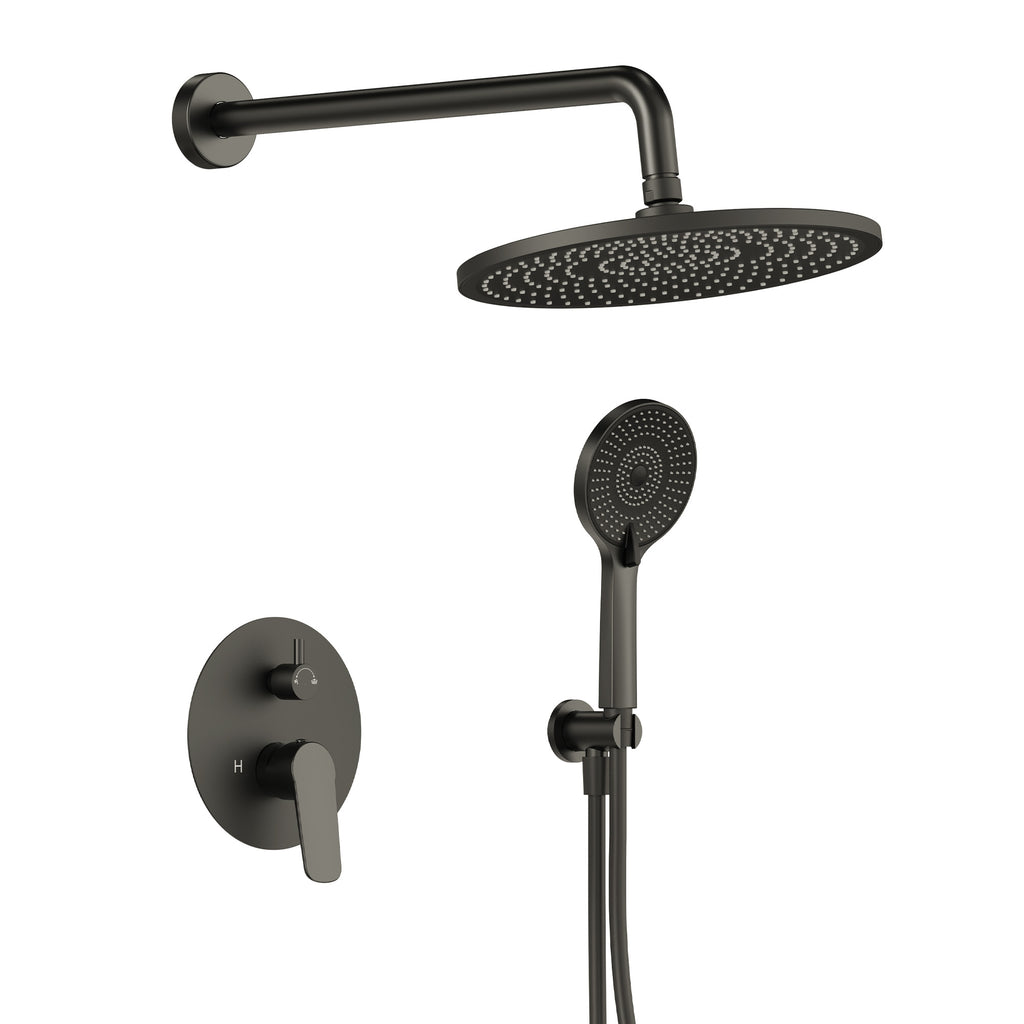 EVERSTEIN Concealed Rainfall Shower System with Handheld