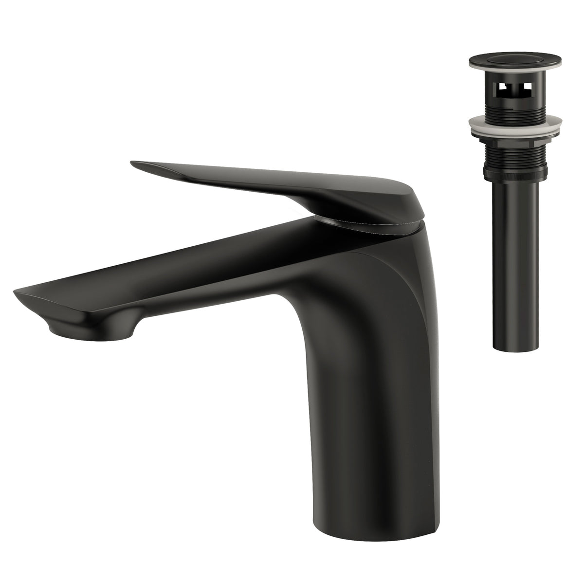 EVERSTEIN Bathroom Basin Tap with Pop-Up Drain