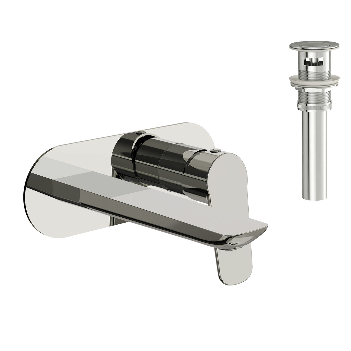 EVERSTEIN Wall Mounted Bathroom Basin Tap