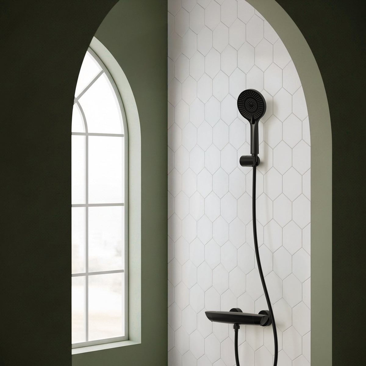 EVERSTEIN Thermostatic Shower Mixer with Hand Shower