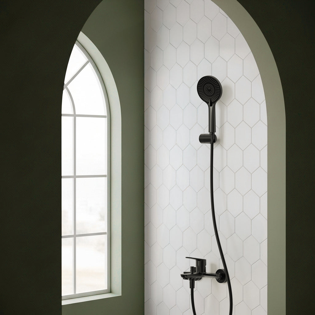 EVERSTEIN Bathtub Faucet with Hand Shower