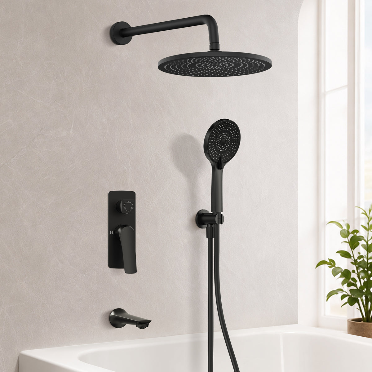 EVERSTEIN Concealed 3-Function Shower System