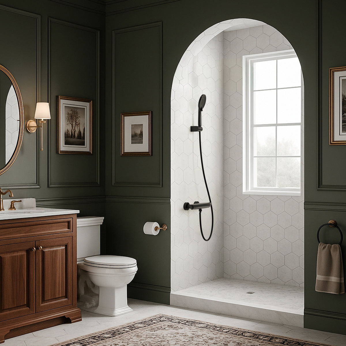 EVERSTEIN Thermostatic Shower Mixer with Hand Shower