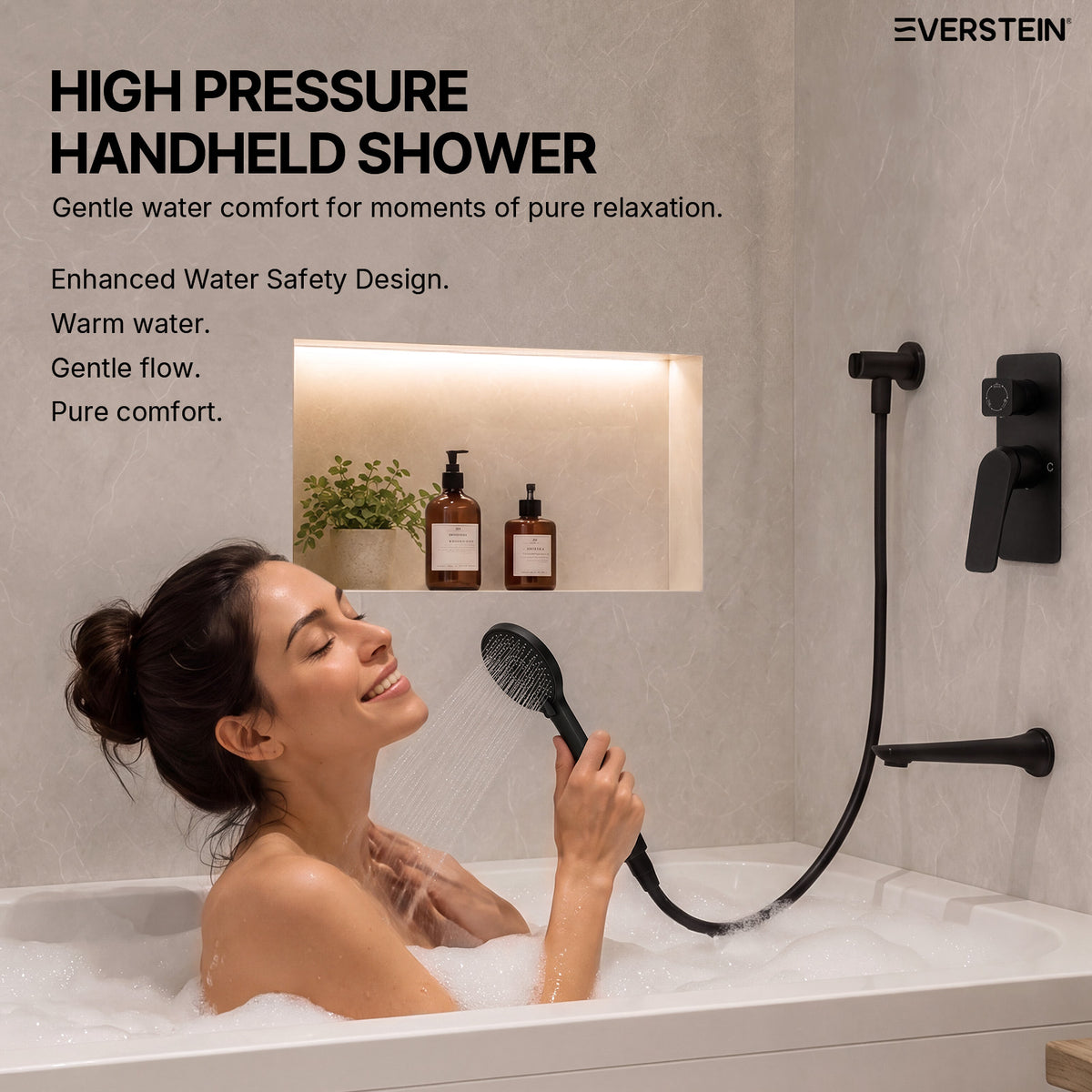 EVERSTEIN Concealed 3-Function Shower System