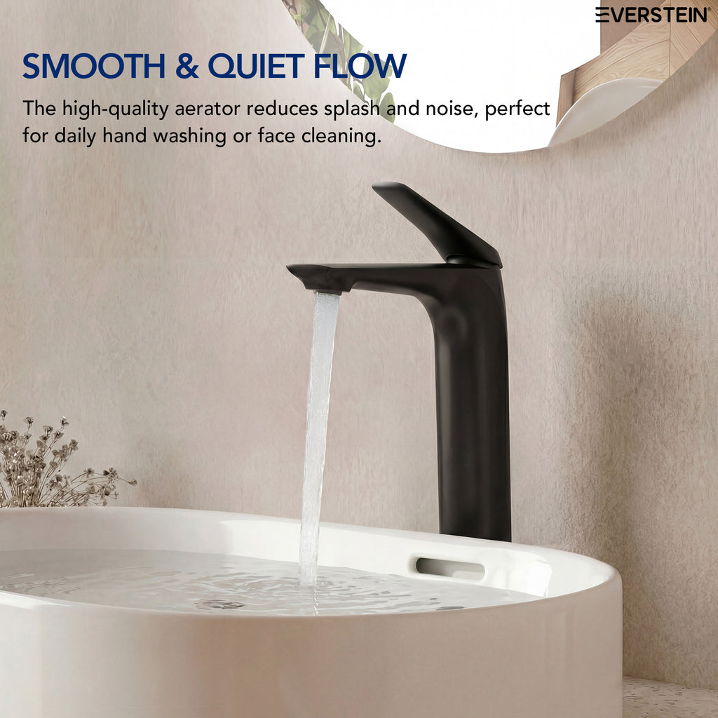 EVERSTEIN Tall Countertop Basin Mixer Tap