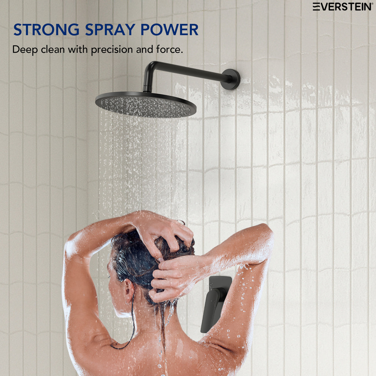 EVERSTEIN Concealed Shower System with Rain Shower