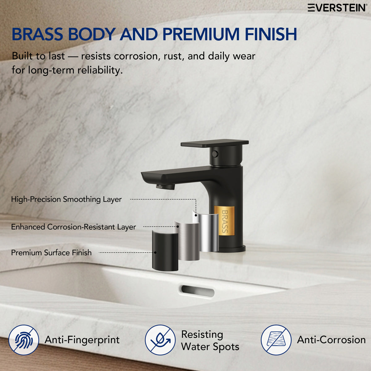 EVERSTEIN Single-Hole Bathroom Basin Tap