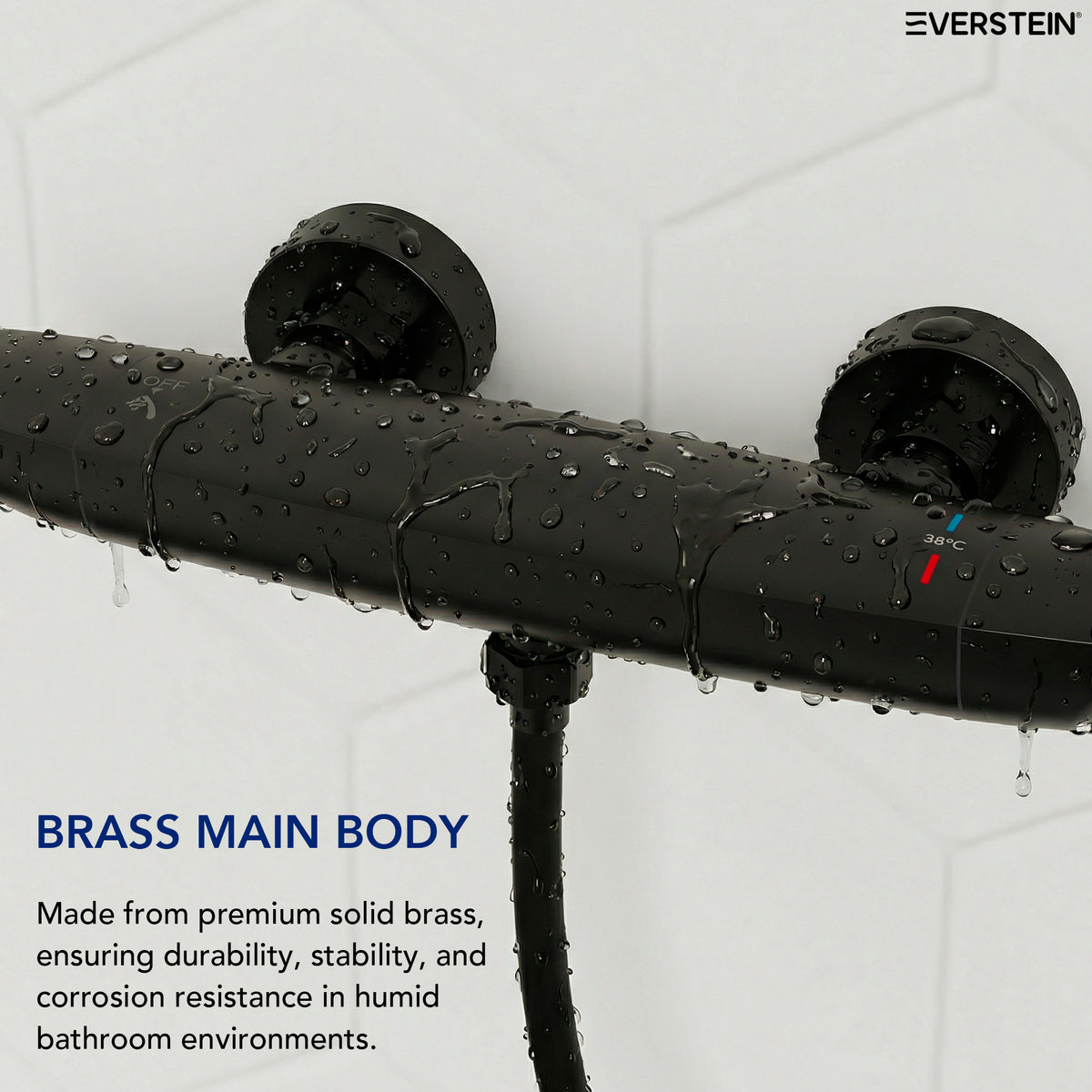 EVERSTEIN Thermostatic Shower Mixer with Hand Shower