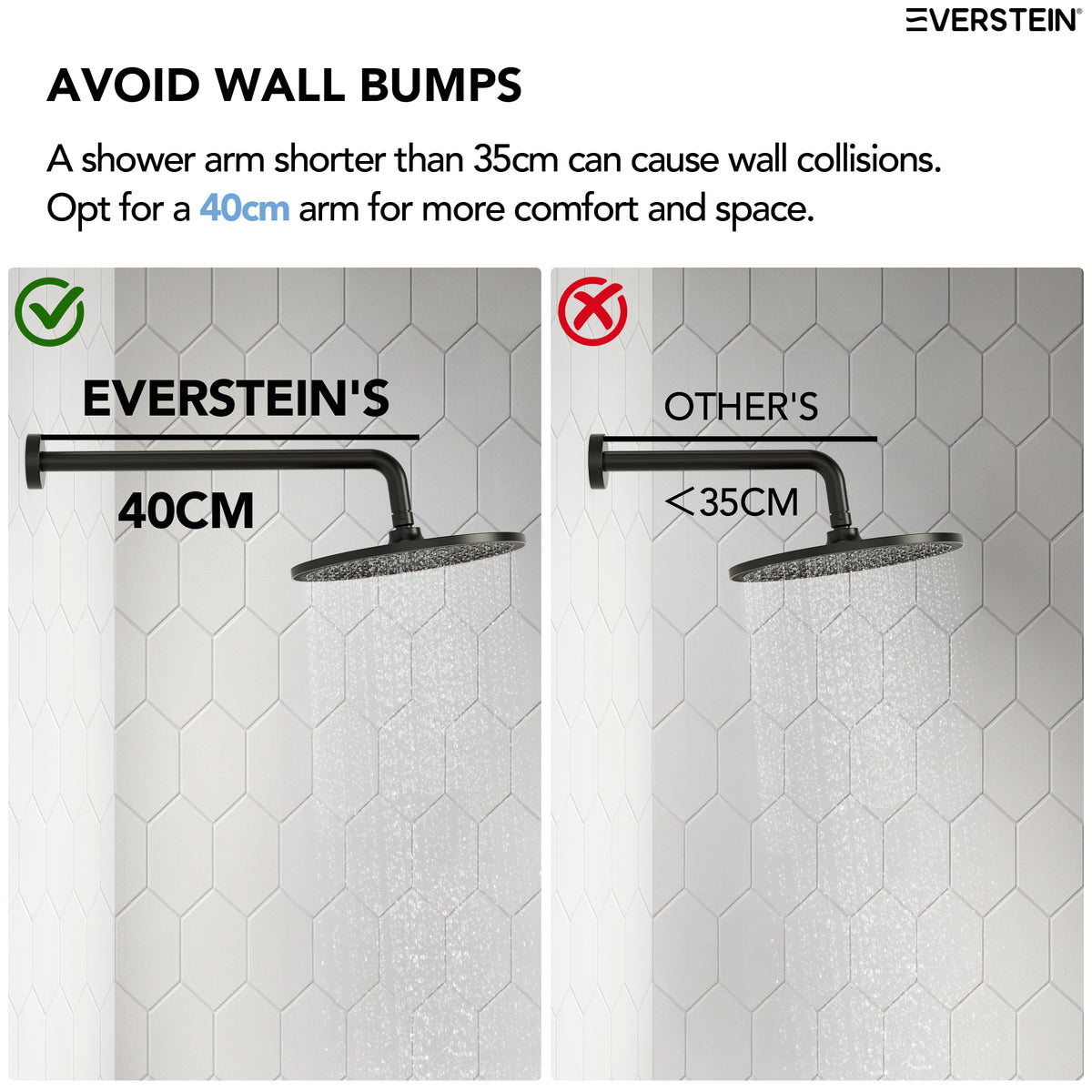 EVERSTEIN Concealed Shower System with Rain Shower
