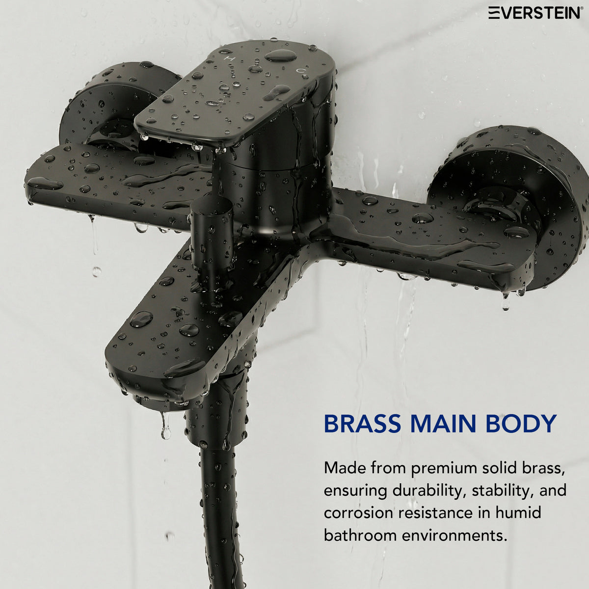 EVERSTEIN Bathtub Faucet with Hand Shower