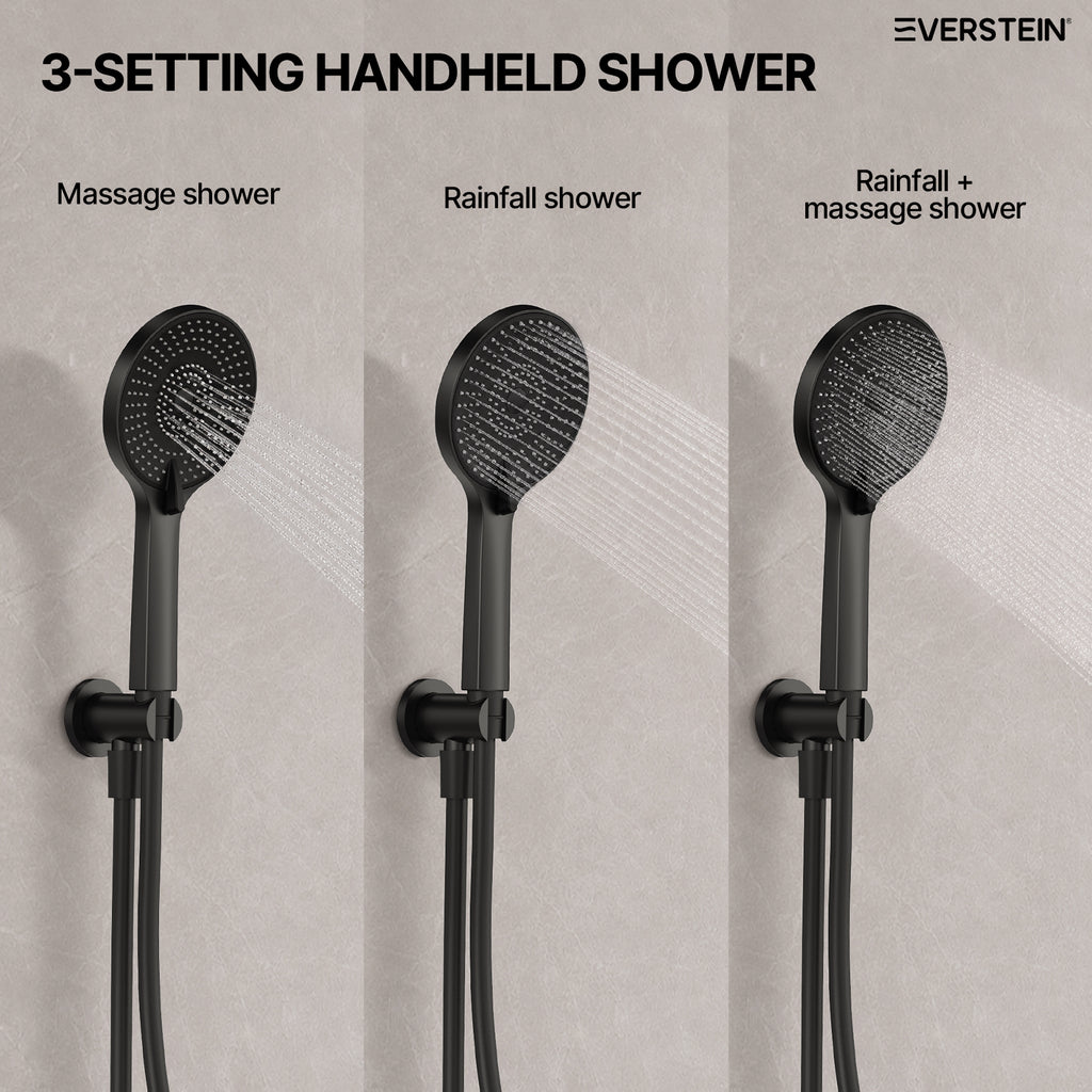 EVERSTEIN Concealed 3-Function Shower System