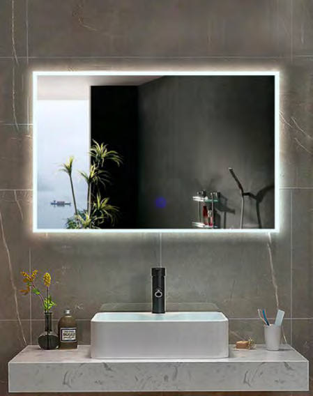 EVERSTEIN LED Bathroom Mirror 610×787mm