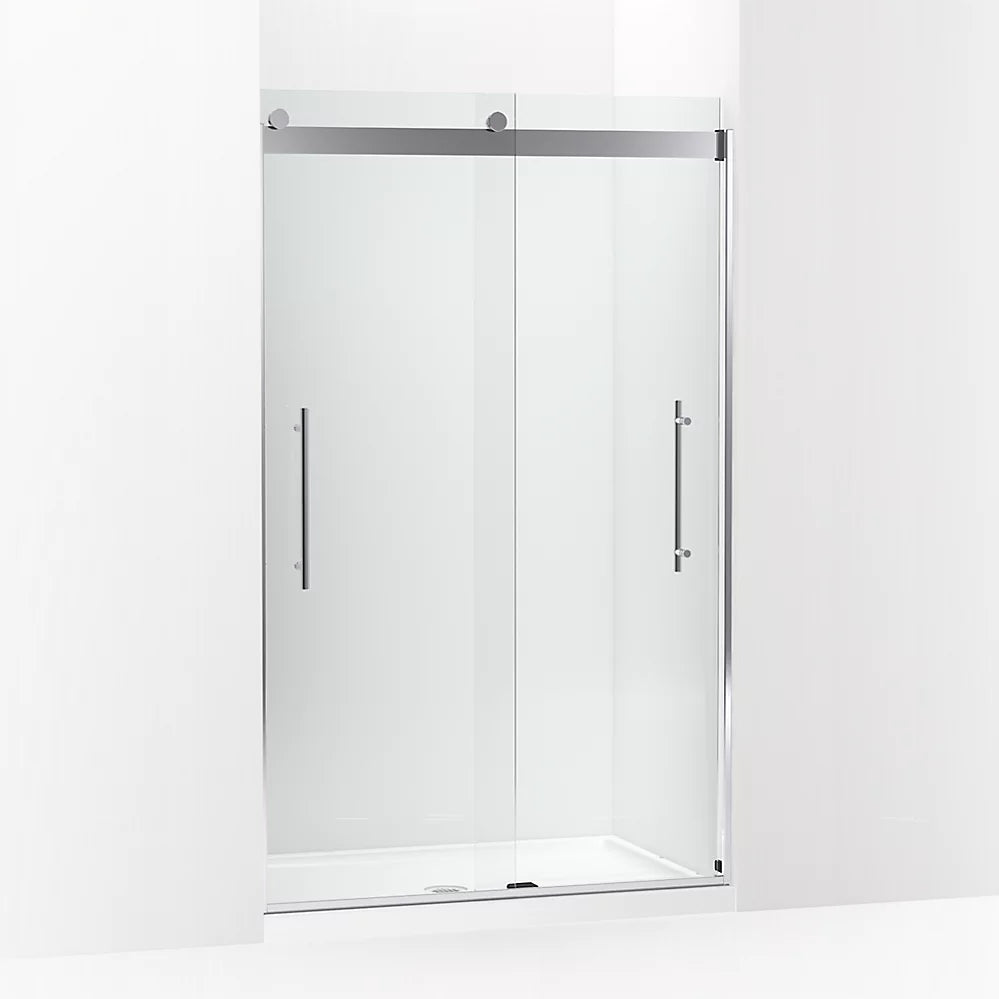 VERSTEIN Soft Close Bypass Double Sliding Shower Door