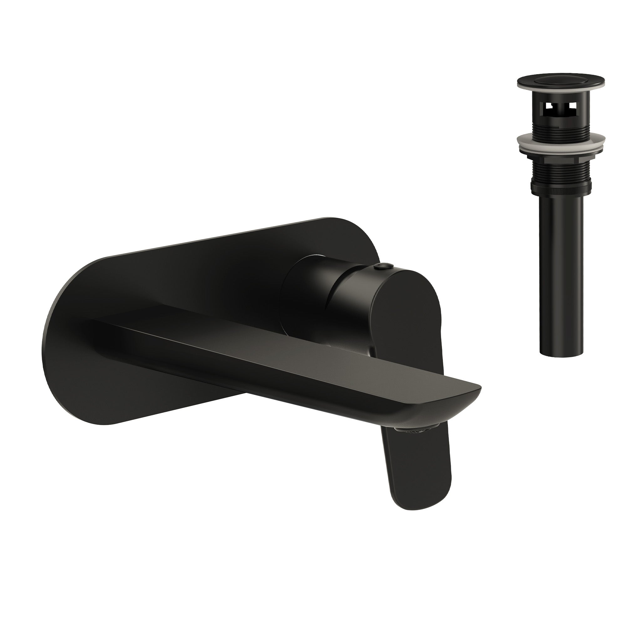 EVERSTEIN Wall Mounted Bathroom Sink Faucet