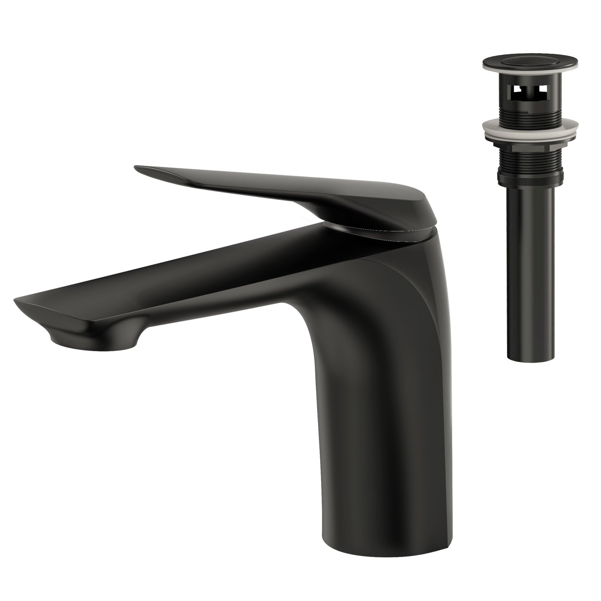 EVERSTEIN Bathroom Sink Faucet with Pop-Up Drain
