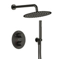 EVERSTEIN Unterputz Duscharmatur mit Thermostat Regendusche