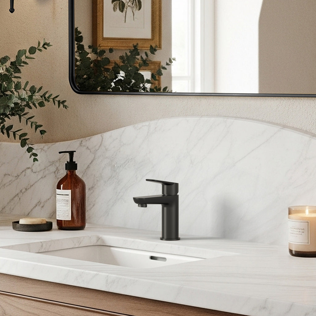 EVERSTEIN Single-Handle Bathroom Sink Faucet