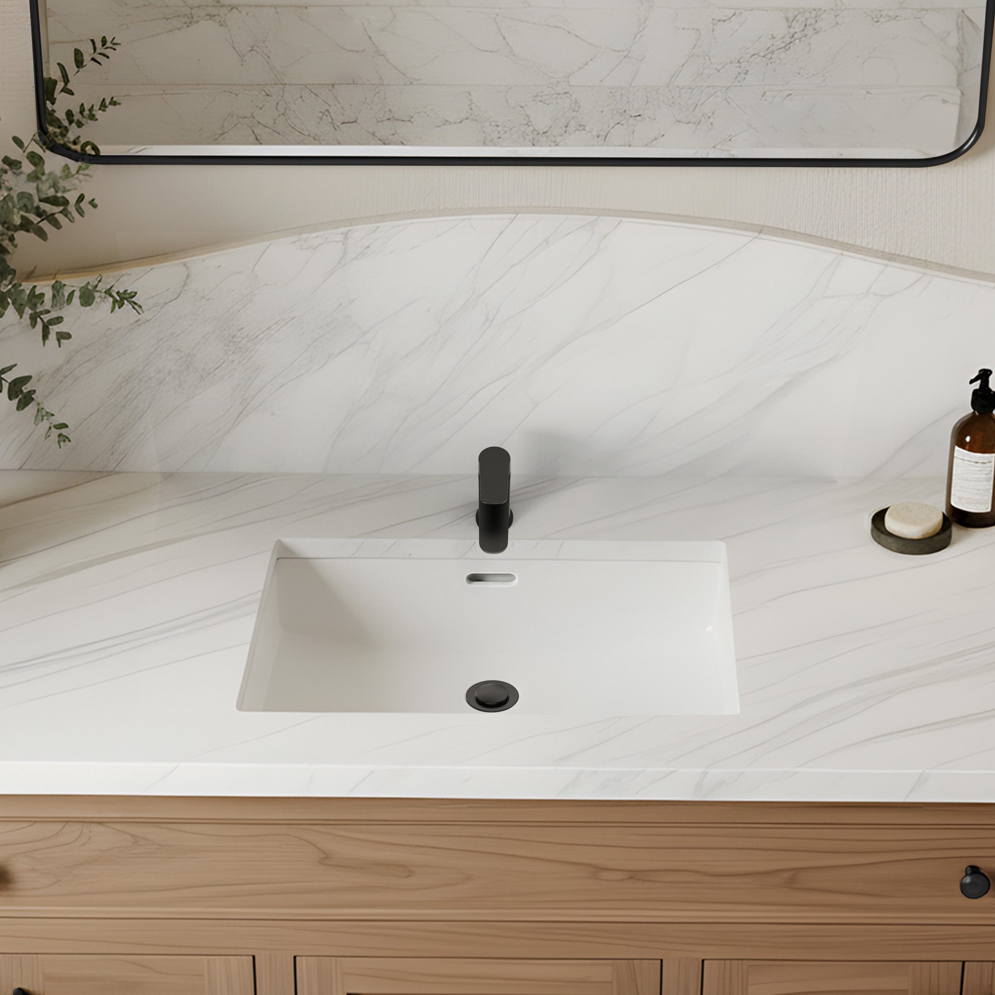 EVERSTEIN Single-Handle Bathroom Sink Faucet