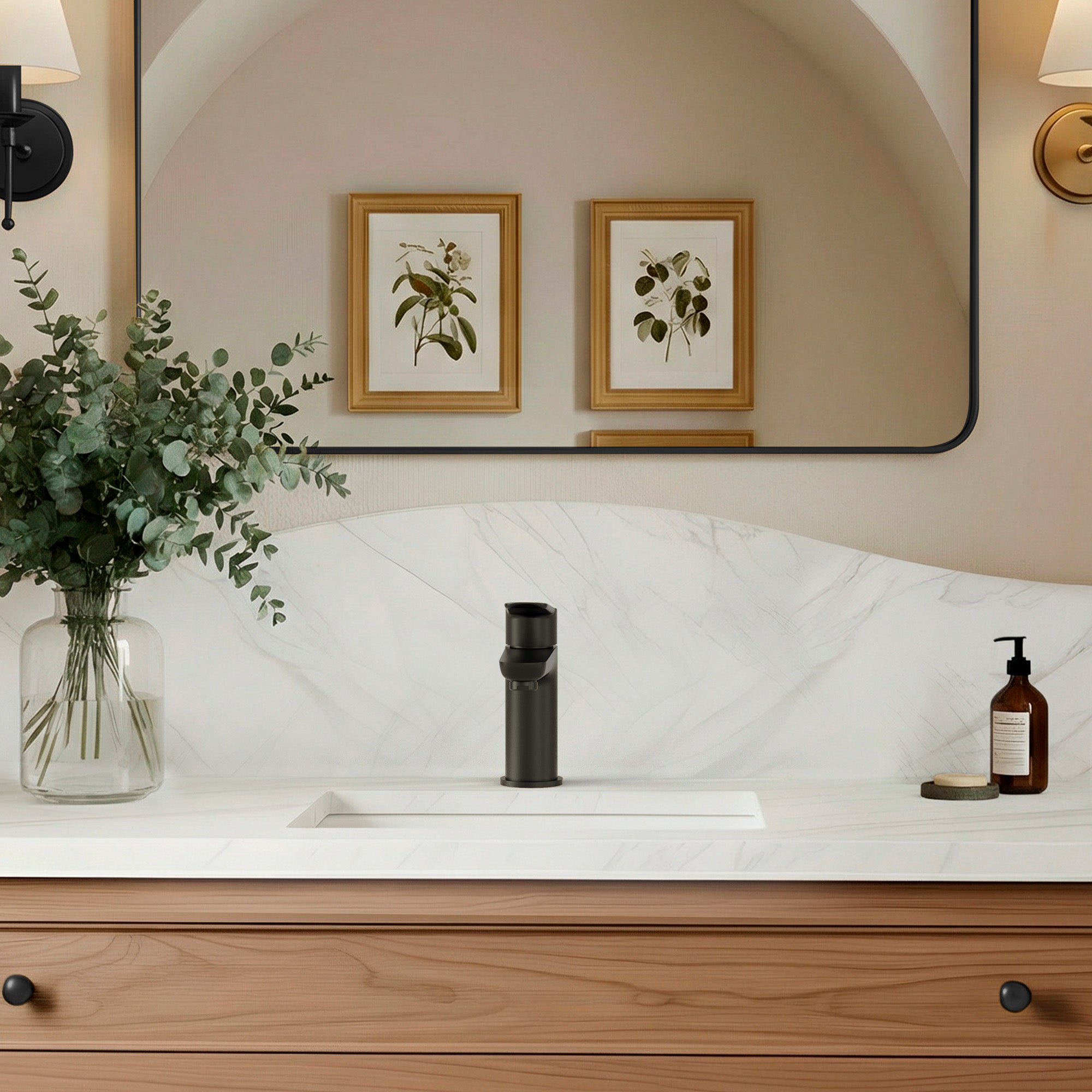 EVERSTEIN Single-Handle Bathroom Sink Faucet