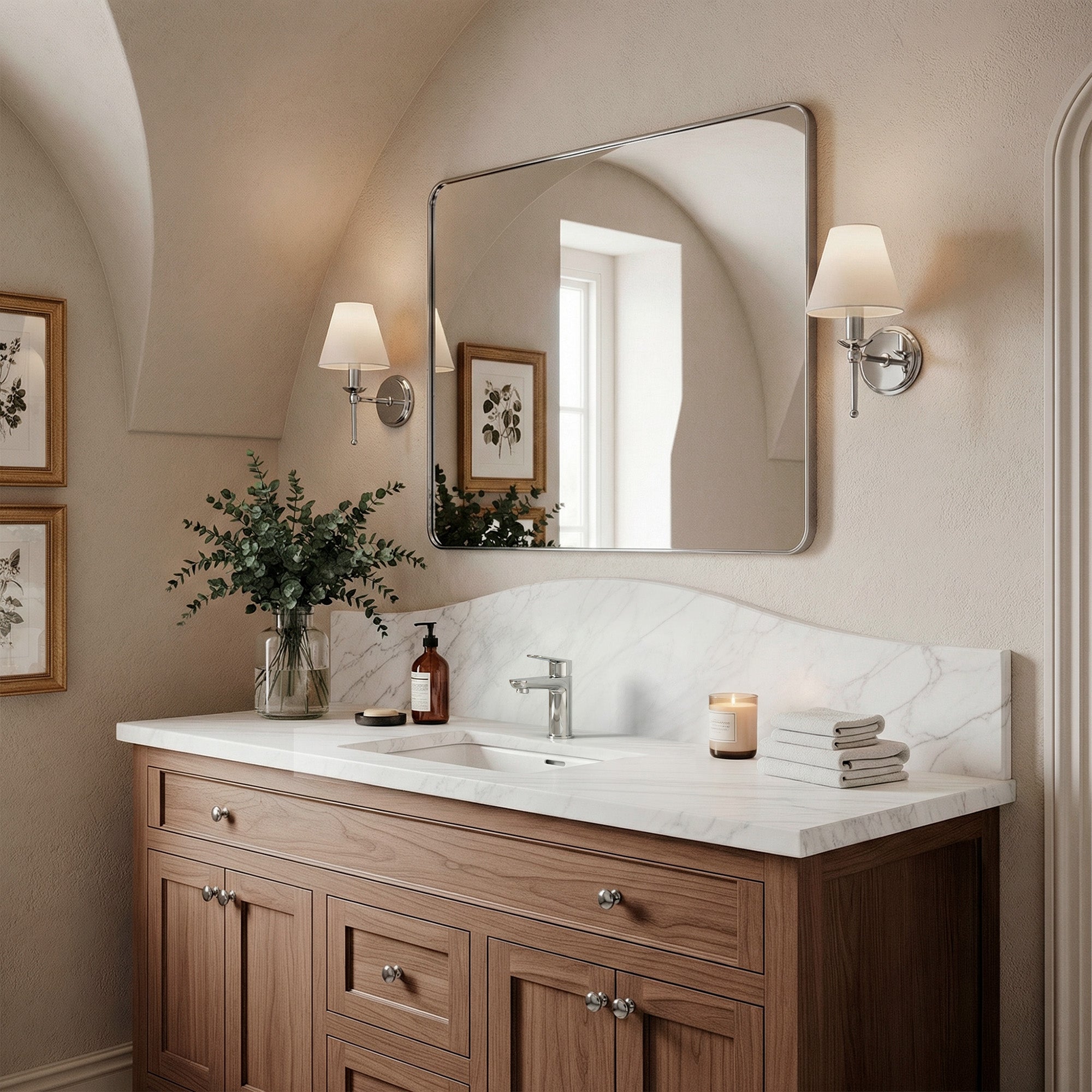 EVERSTEIN Single-Handle Bathroom Sink Faucet
