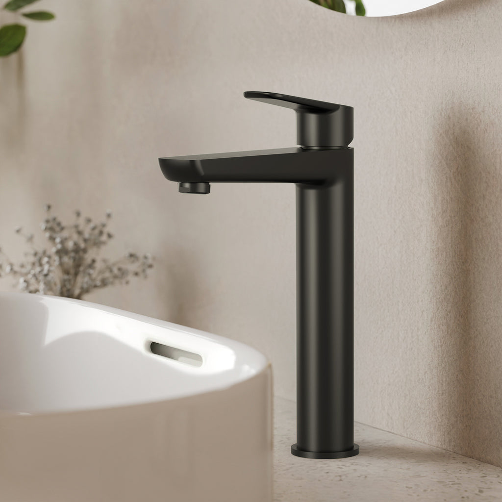 EVERSTEIN Single-Handle Bathroom Vessel Sink Faucet