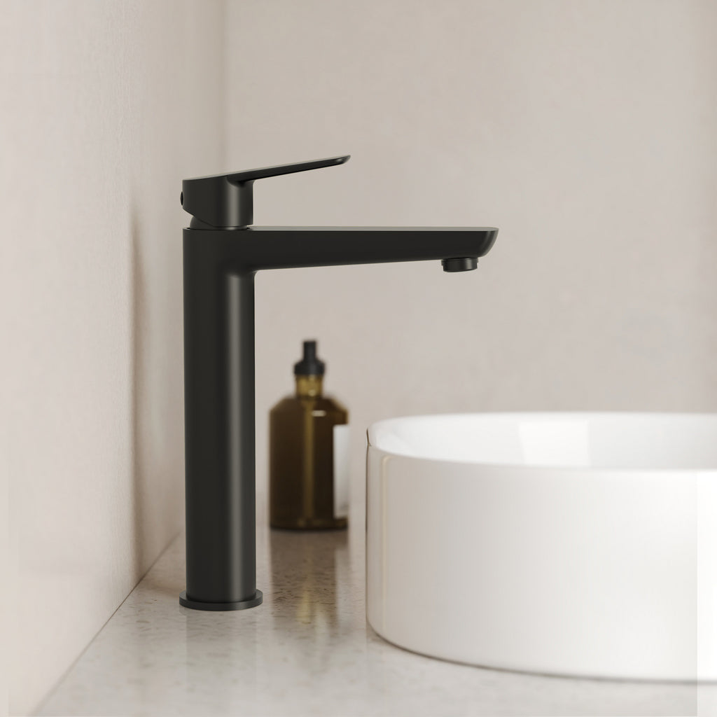 EVERSTEIN Single-Handle Bathroom Vessel Sink Faucet