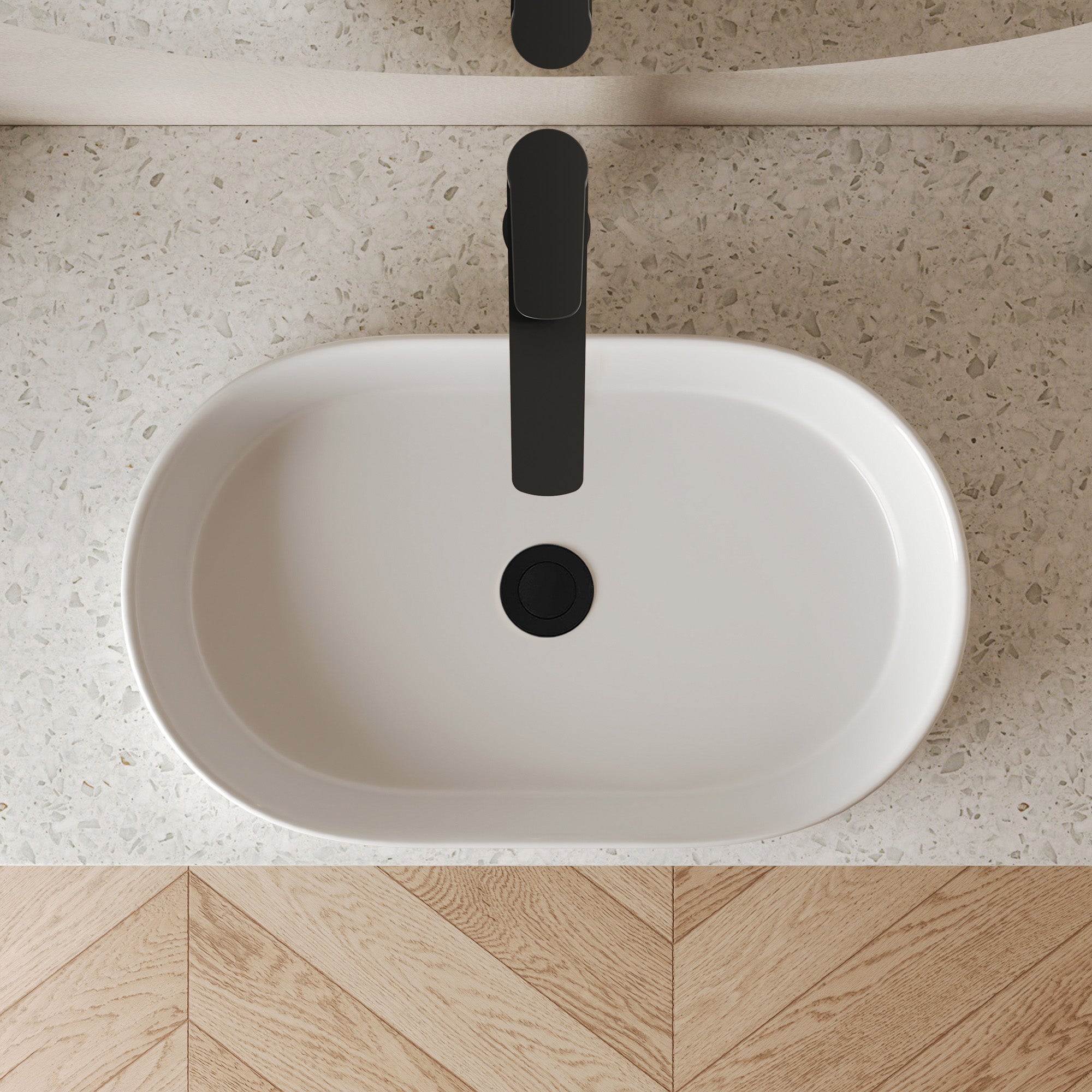 EVERSTEIN Single-Handle Bathroom Vessel Sink Faucet