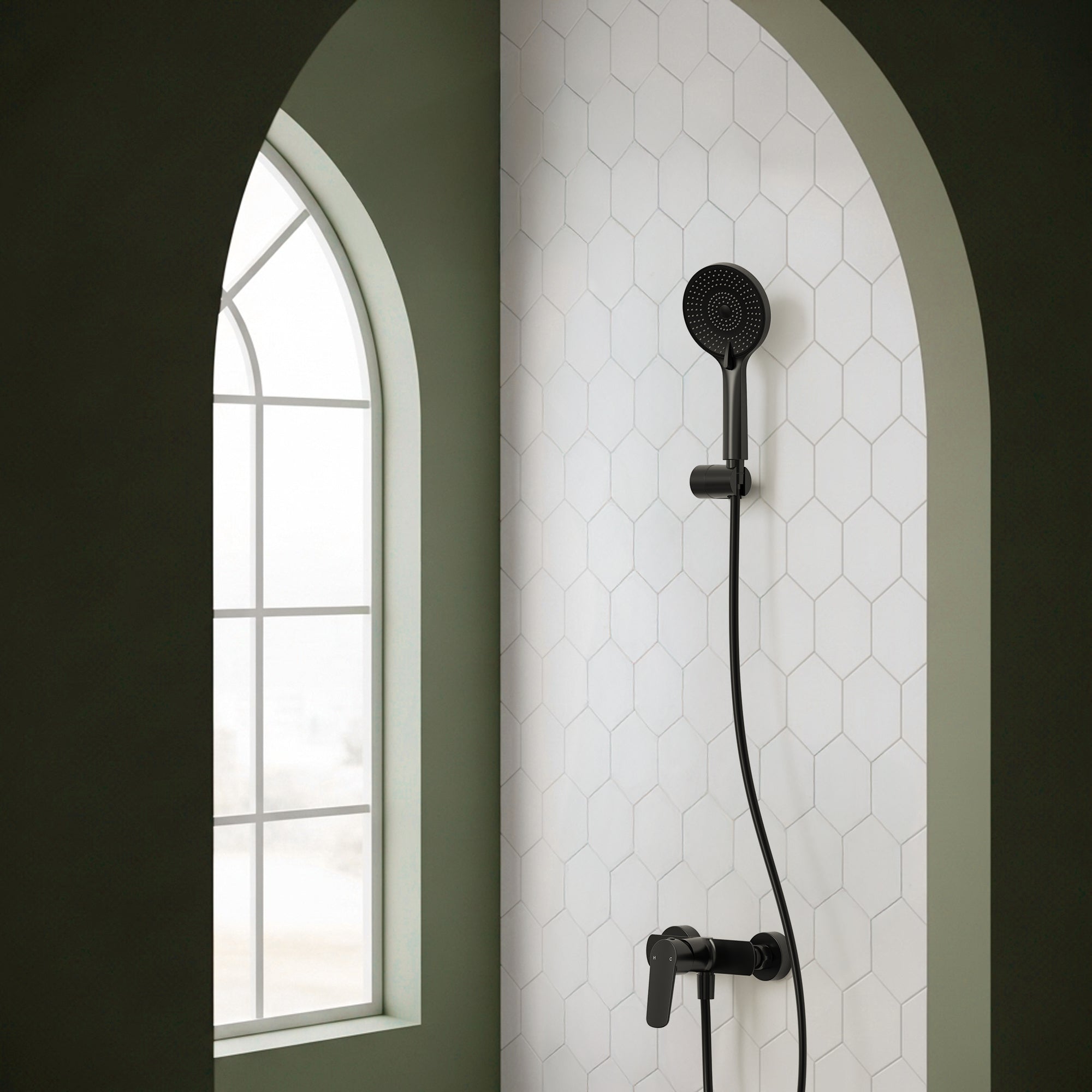 EVERSTEIN Exposed Shower System with Handheld