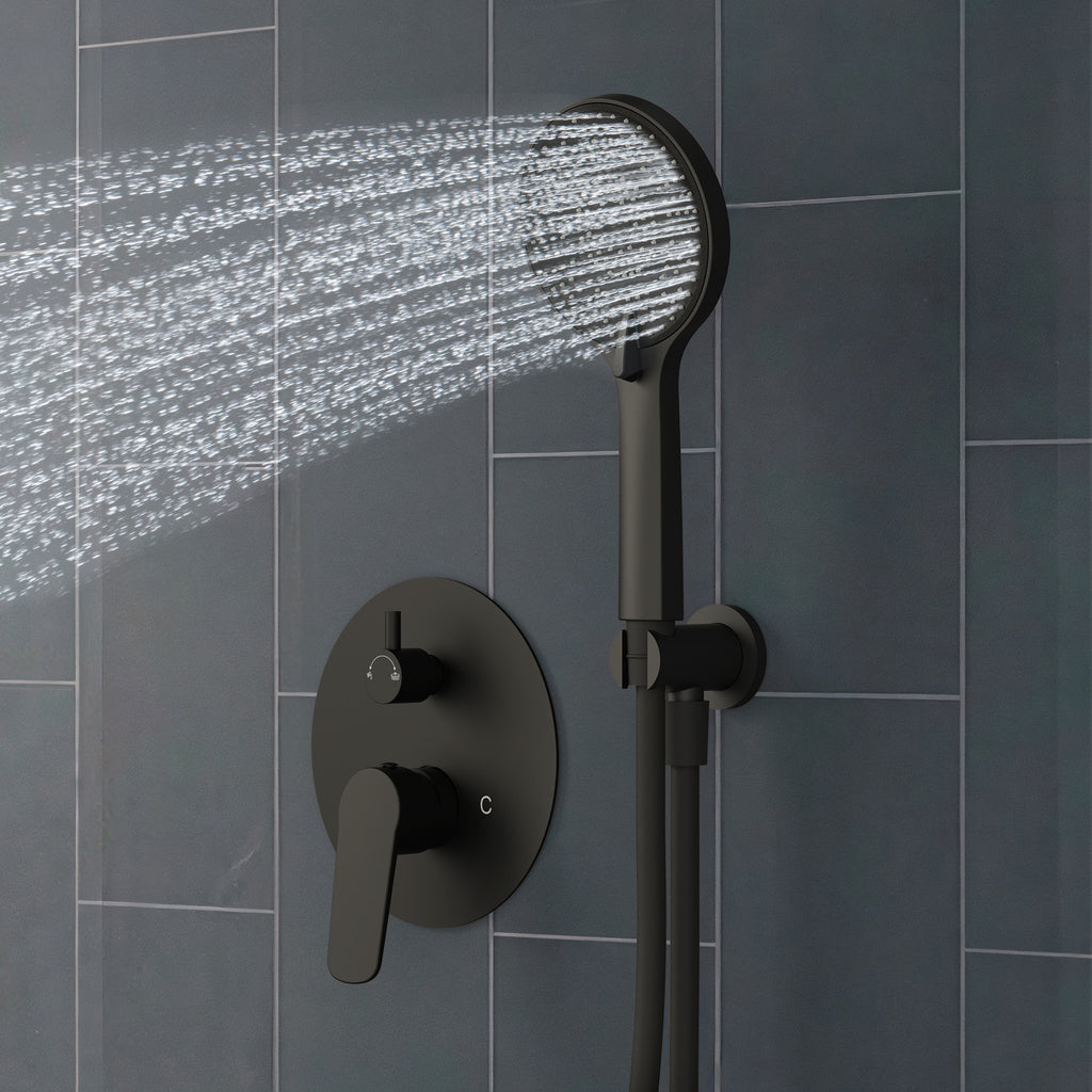 EVERSTEIN Concealed Rainfall Shower System with Handheld