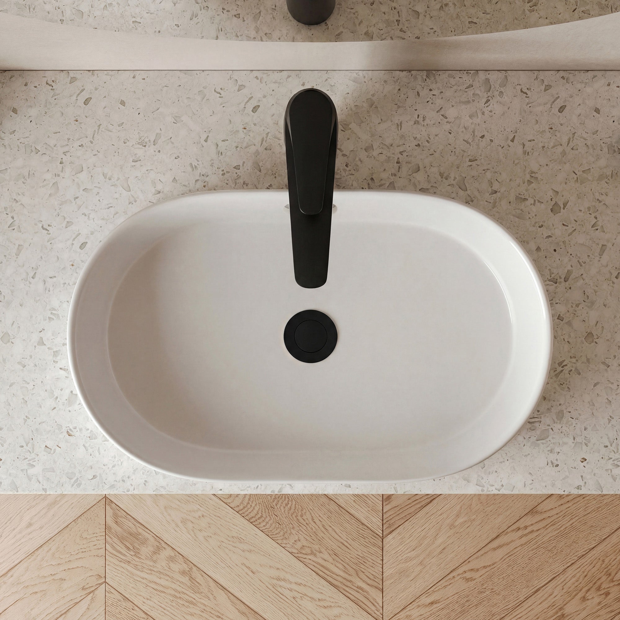 EVERSTEIN Tall Bathroom Faucet for Vessel Basin