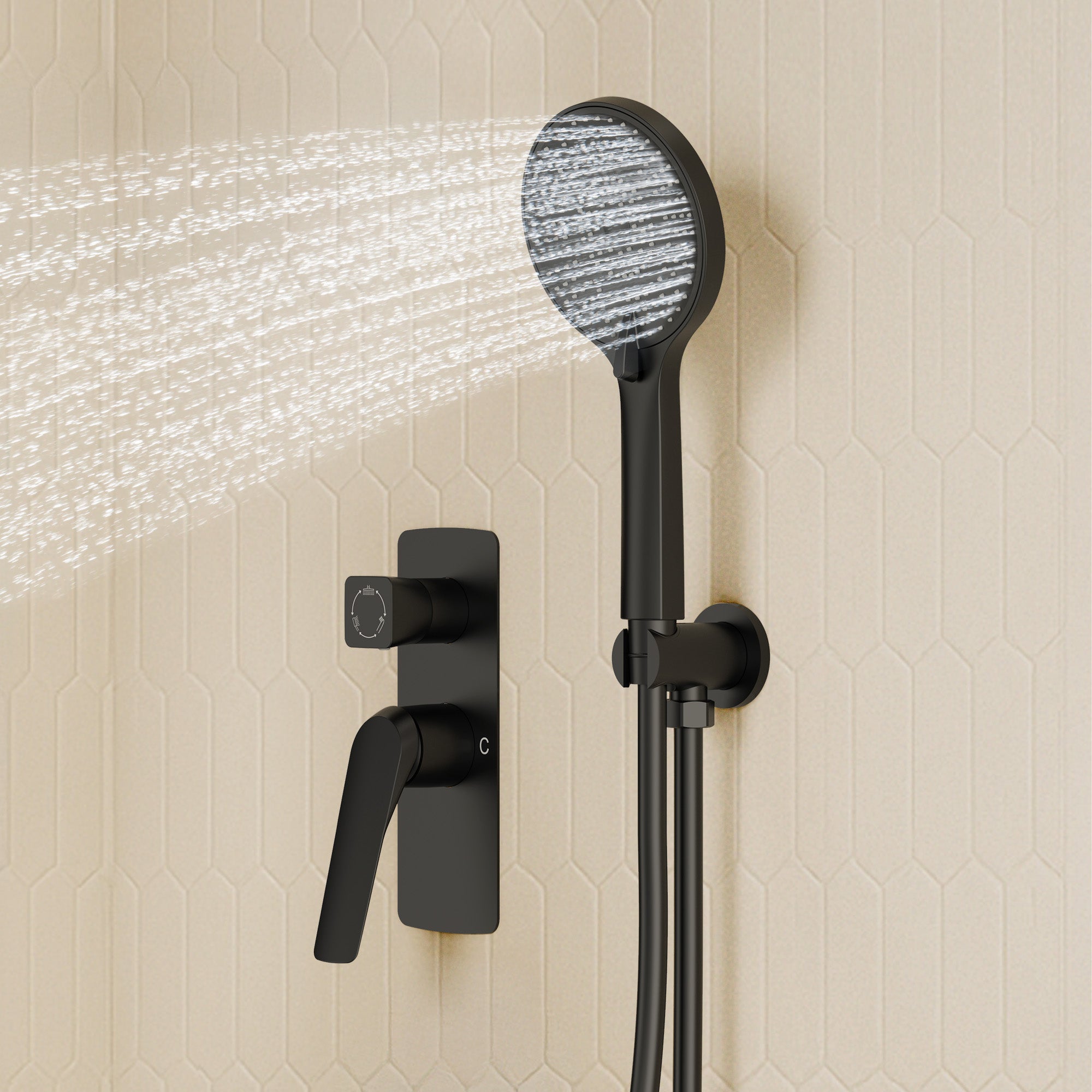 EVERSTEIN Concealed 3-Function Shower System