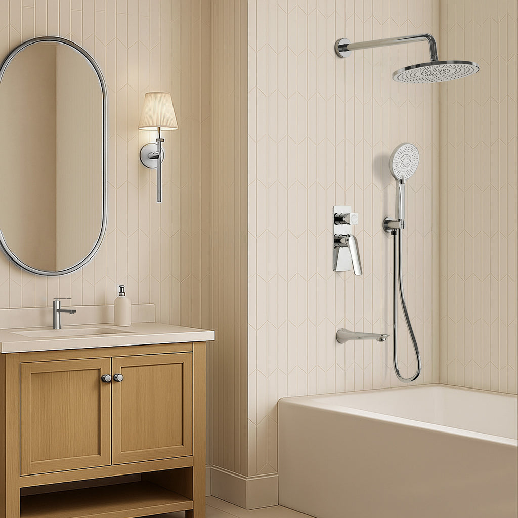 EVERSTEIN Concealed 3-Function Shower System