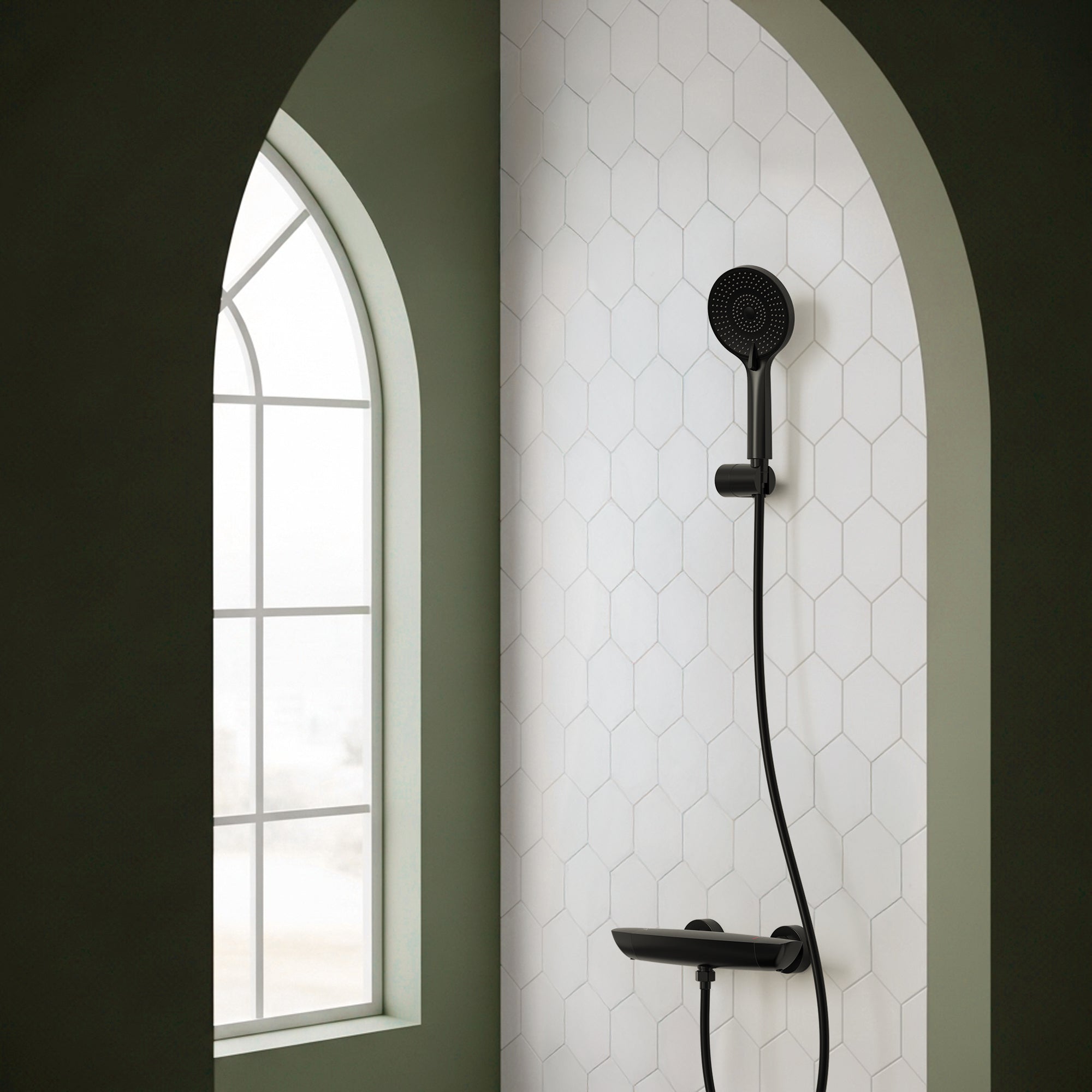 EVERSTEIN Thermostatic Shower Mixer with Hand Shower
