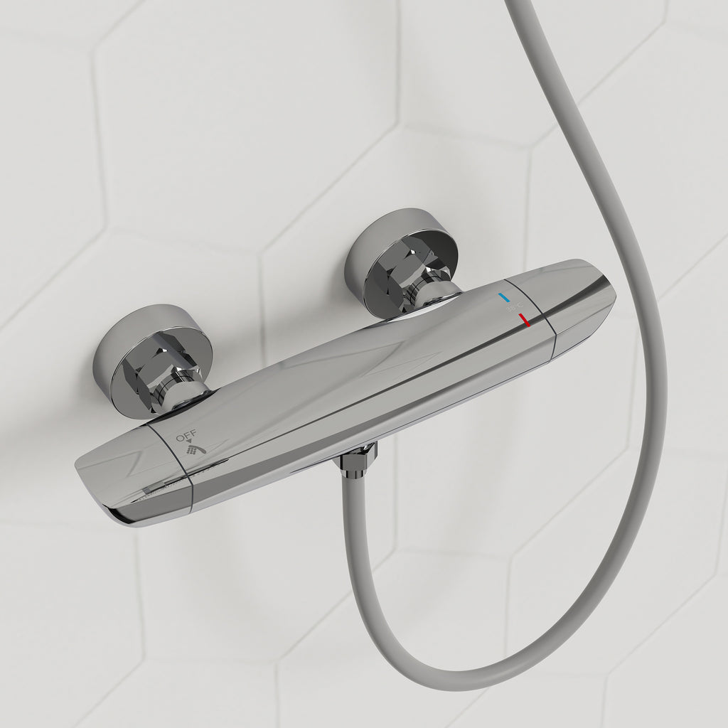 EVERSTEIN Thermostatic Shower Mixer with Hand Shower